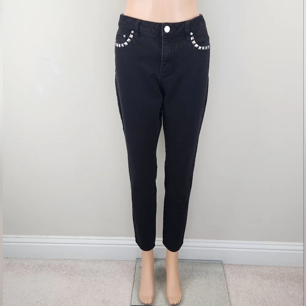 Michael kors black jeans pants Size 8